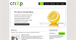Desktop Screenshot of crixp.com